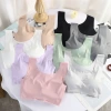 A Japanese first-generation sleep bra without steel rings, a seamless, large-sized shock-absorbing vest, yoga sports underwear for women Application Scenario